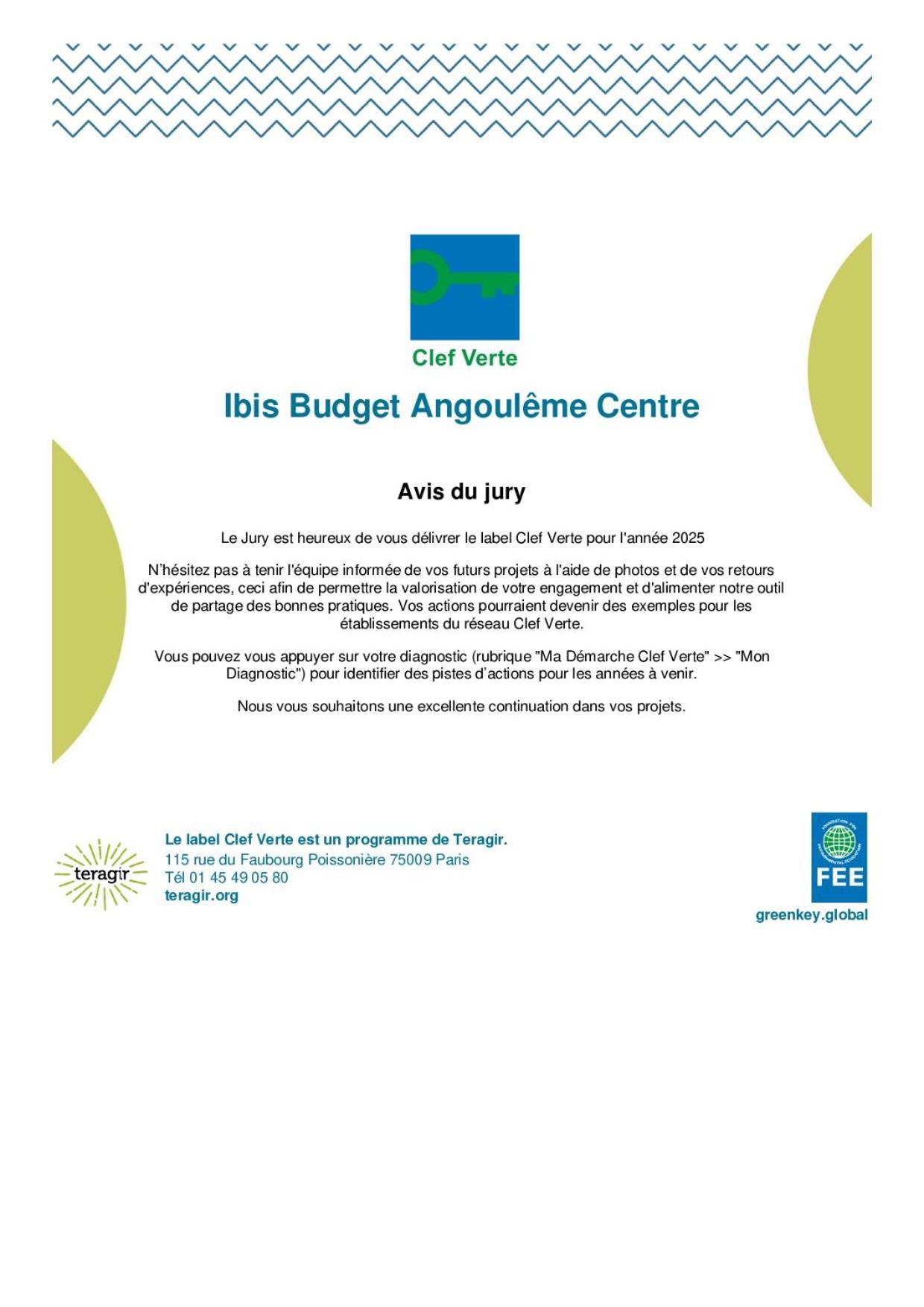 Ibis Budget Angouleme Centre Εξωτερικό φωτογραφία